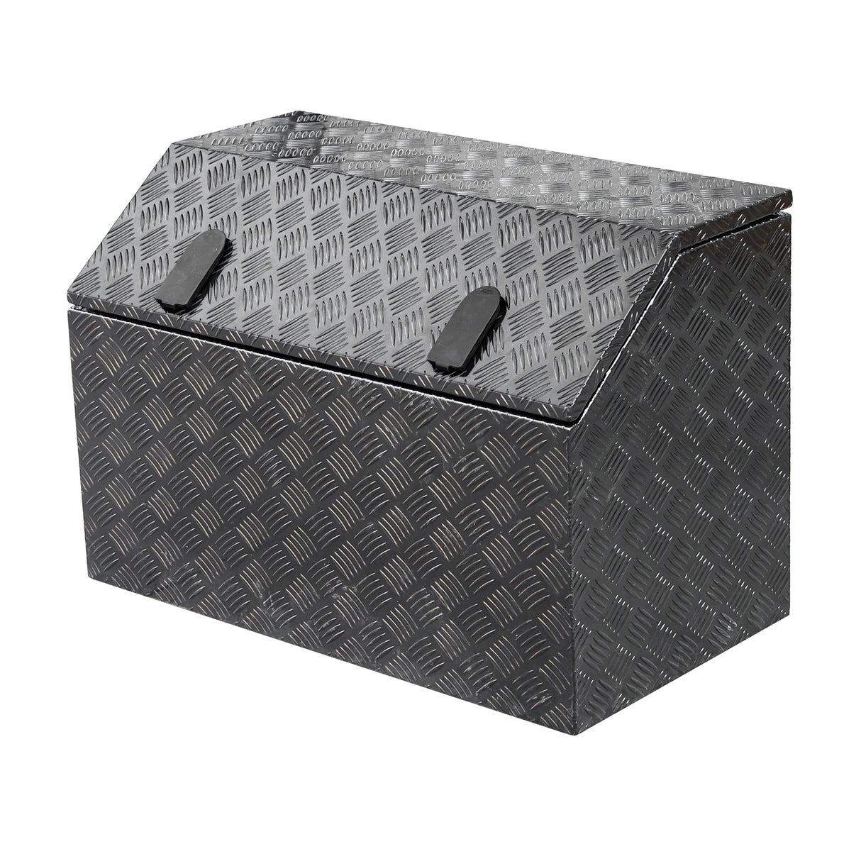 900 x 475 x 600mm Aluminium Checker Top Chest Opening Ute Tool Box ATB9060, Truck Ute Trailer Toolbox & Canopy