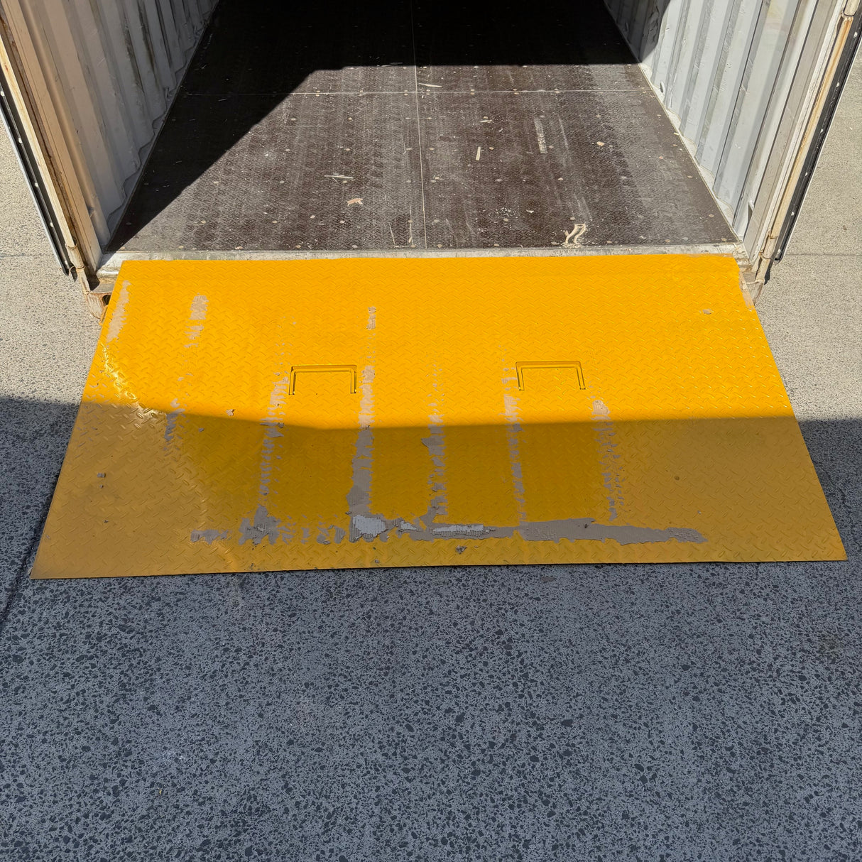 7 Tonne Capacity Container Ramp - Heavy Duty Forklift Loading Ramp
