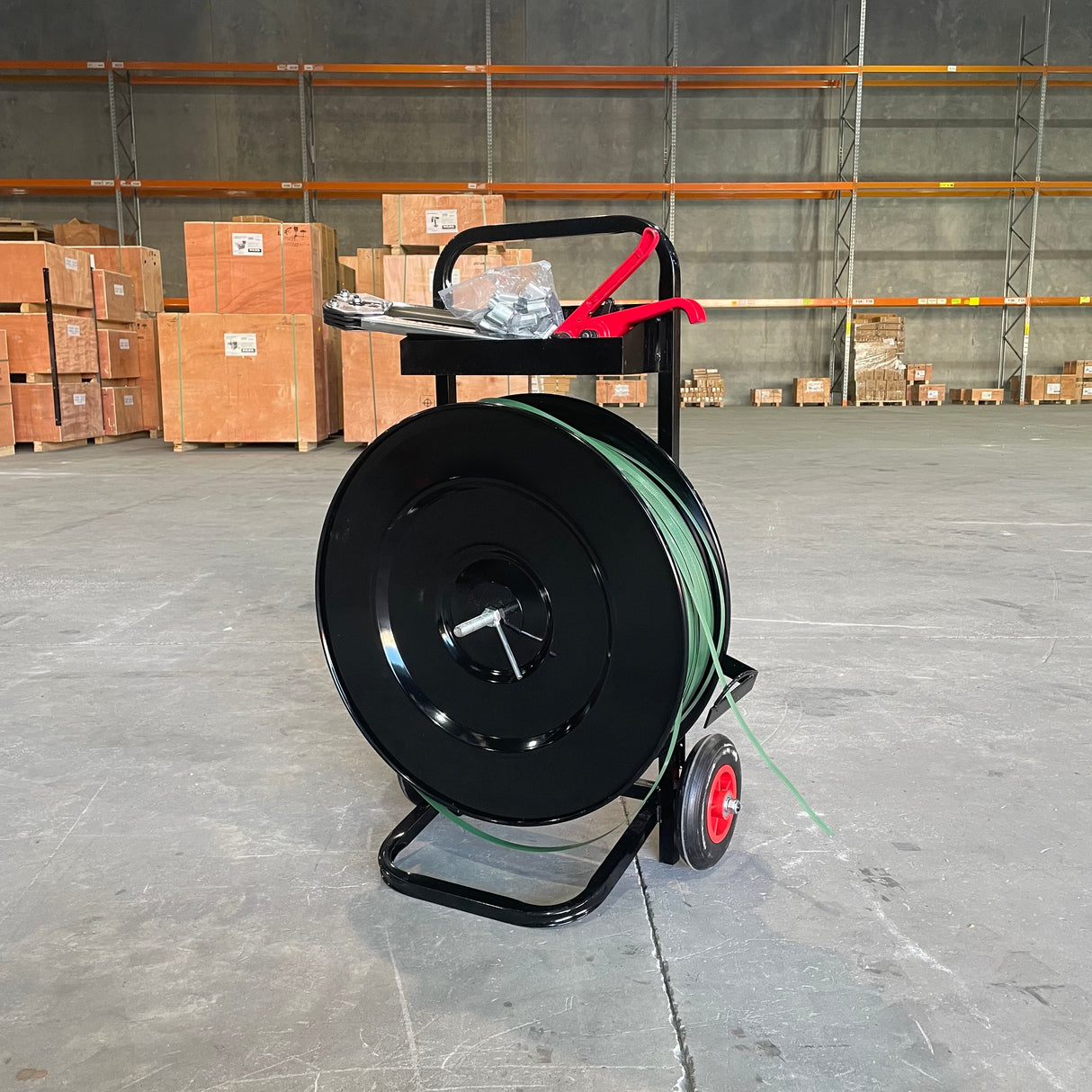 Packing Materials, including PET Strap, Strap Cart, Tensioner & Sealer, Metal Buckles