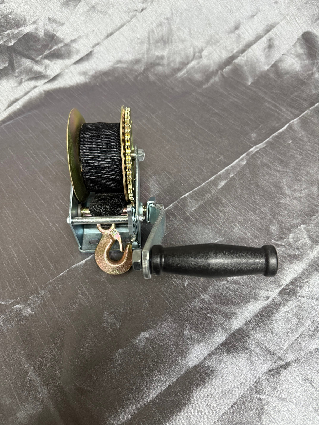 Heavy Duty Boat Trailer Winch 1400lb with 8m Strap & Hook AU Stock