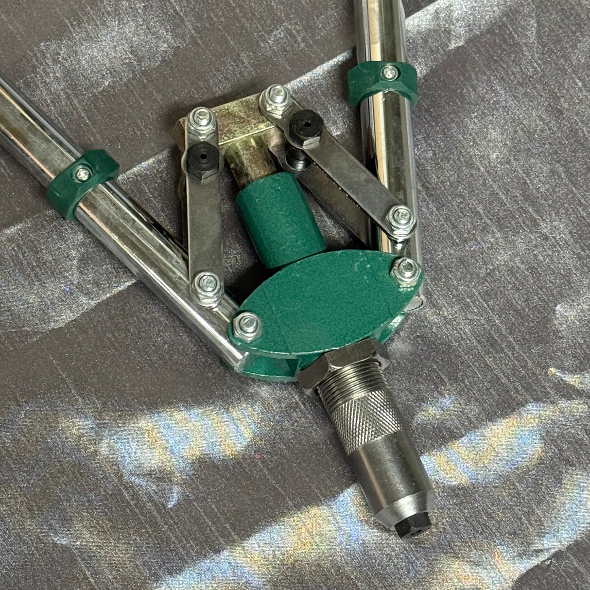 20" Heavy Duty Long Reach Rivet Gun Pop Riveter Tool Kit Green Handle