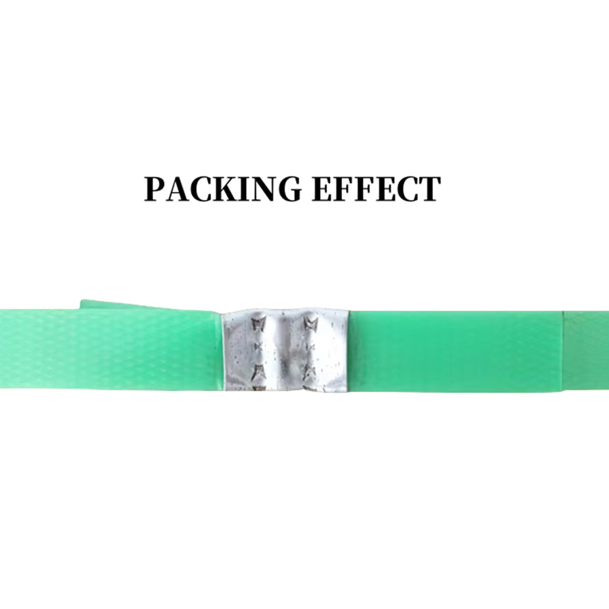 Serrated Open Seals for Polyester PET Strapping, 150 PCs Galvanized Serrated Metal Seals