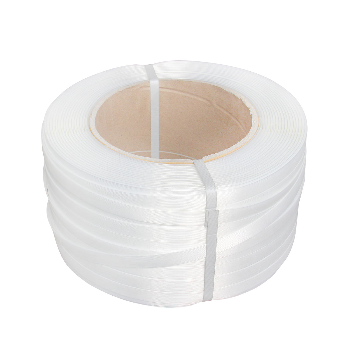 PE Strapping Belt, Pack of 2, 19mm x 500m/Roll, 850KG Tension Cargo Strapping Packaging