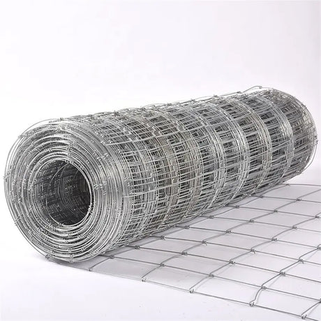 KANG Fencing Hinge Joint Cattle Fencing, Grass Land Fence Hot Dipped Galvanized Steel Wire Mesh, 115cmx100m Roll