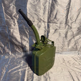 5L Jerry Can Portable Fuel Oil Barrel Petrol Gasoline Diesel Storage Can Green