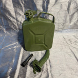 5L Jerry Can Portable Fuel Oil Barrel Petrol Gasoline Diesel Storage Can Green