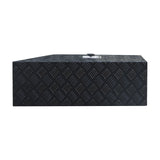 Under Tray UTE Toolbox, BLACK Aluminium 750mm Driver Side Rear Toolbox