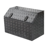 900 x 475 x 600mm Aluminium Checker Top Chest Opening Ute Tool Box ATB9060, Truck Ute Trailer Toolbox & Canopy
