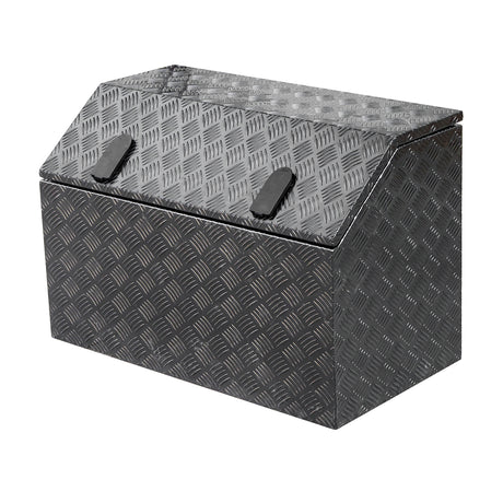 900 x 475 x 600mm Aluminium Checker Top Chest Opening Ute Tool Box ATB9060, Truck Ute Trailer Toolbox & Canopy