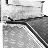 900 x 475 x 600mm Aluminium Checker Top Chest Opening Ute Tool box 4 Your Truck Ute Trailer Toolbox & Canopy