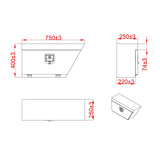 KANG Under Tray UTE Toolbox
