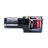 Electric Winch 3000LB Capacity, ATV-3000S, Synthetic Rope DC 12V Winch for ATV, UTV, 4WD Recovery
