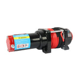 4WD Recovery Electric Winch 4500LB Capacity, Synthetic Rope ATW-4500S DC 12V UTV Winches