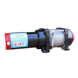 4WD Recovery Electric Winch 4500LB Capacity, ATW-4500W Steel Wire Rope DC 12V ATW Winches