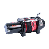 4WD Recovery Electric Winch 6000LB Capacity, Synthetic Rope ATW-6000S DC 12V UTV Winches
