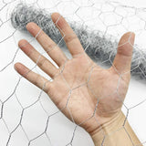 Galvanised Steel Wire Chicken Wire Mesh, Hexagonal Mesh Wire Netting, 50mm Hex Aperture 90cmx50m Roll