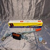 Ratcheting Cable Puller 1 Ton Hand Power Puller C/W Two Hooks