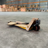 2000kg Heavy Duty Manual Pallet Jack Truck 550mm Wide Forks Industrial Warehouse