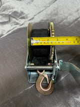 Heavy Duty Boat Trailer Winch 1400lb  with 8m Strap & Hook AU Stock