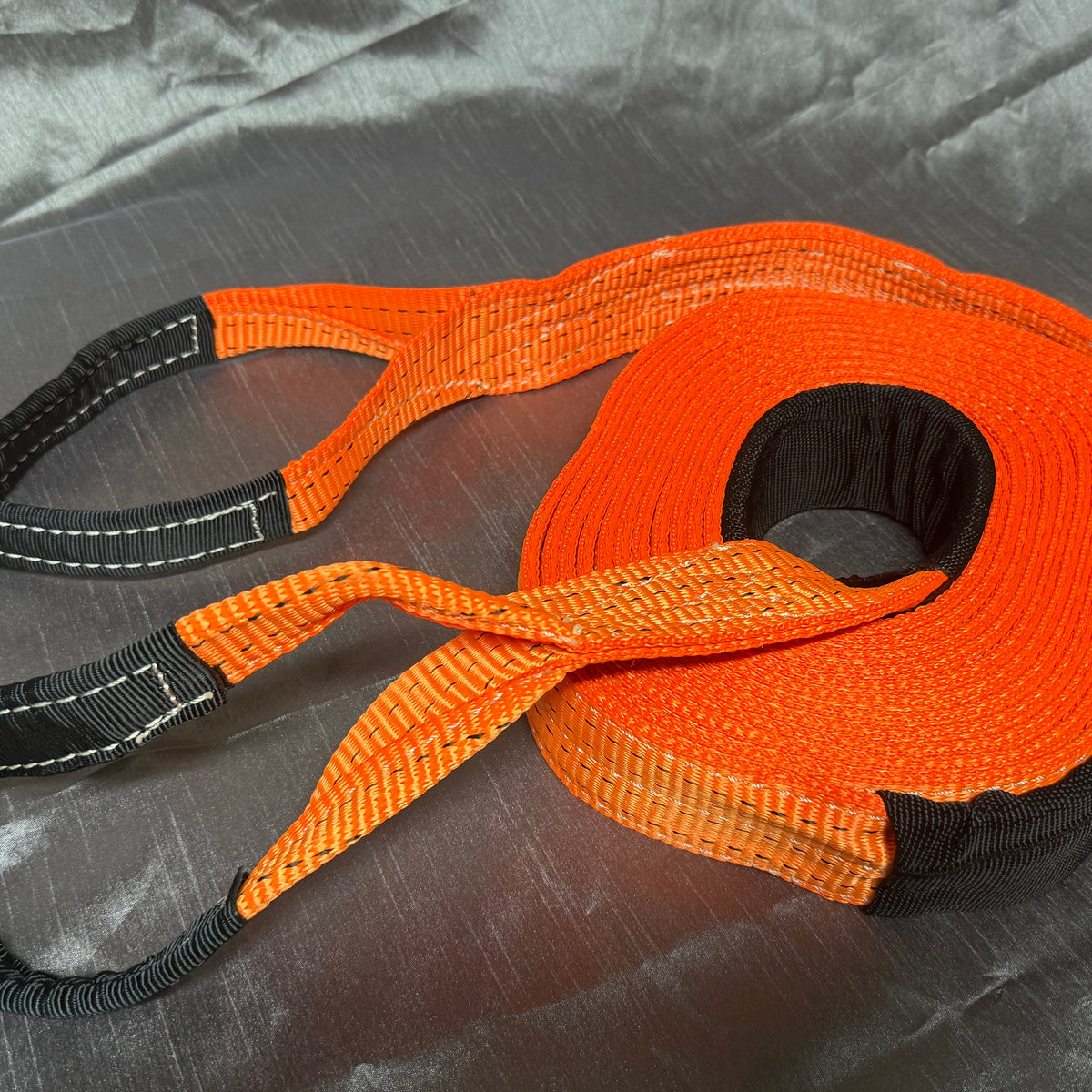 8m x 60mm Snatch Strap 12,000kg (12T) Heavy Duty 4WD Recovery Strap Or ...