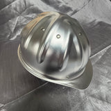 Lightweight Aluminium Hard Hat Silver Vented ANSI Z89.1-2003 Safety Helmet AU