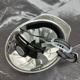 Lightweight Aluminium Hard Hat Silver Vented ANSI Z89.1-2003 Safety Helmet AU