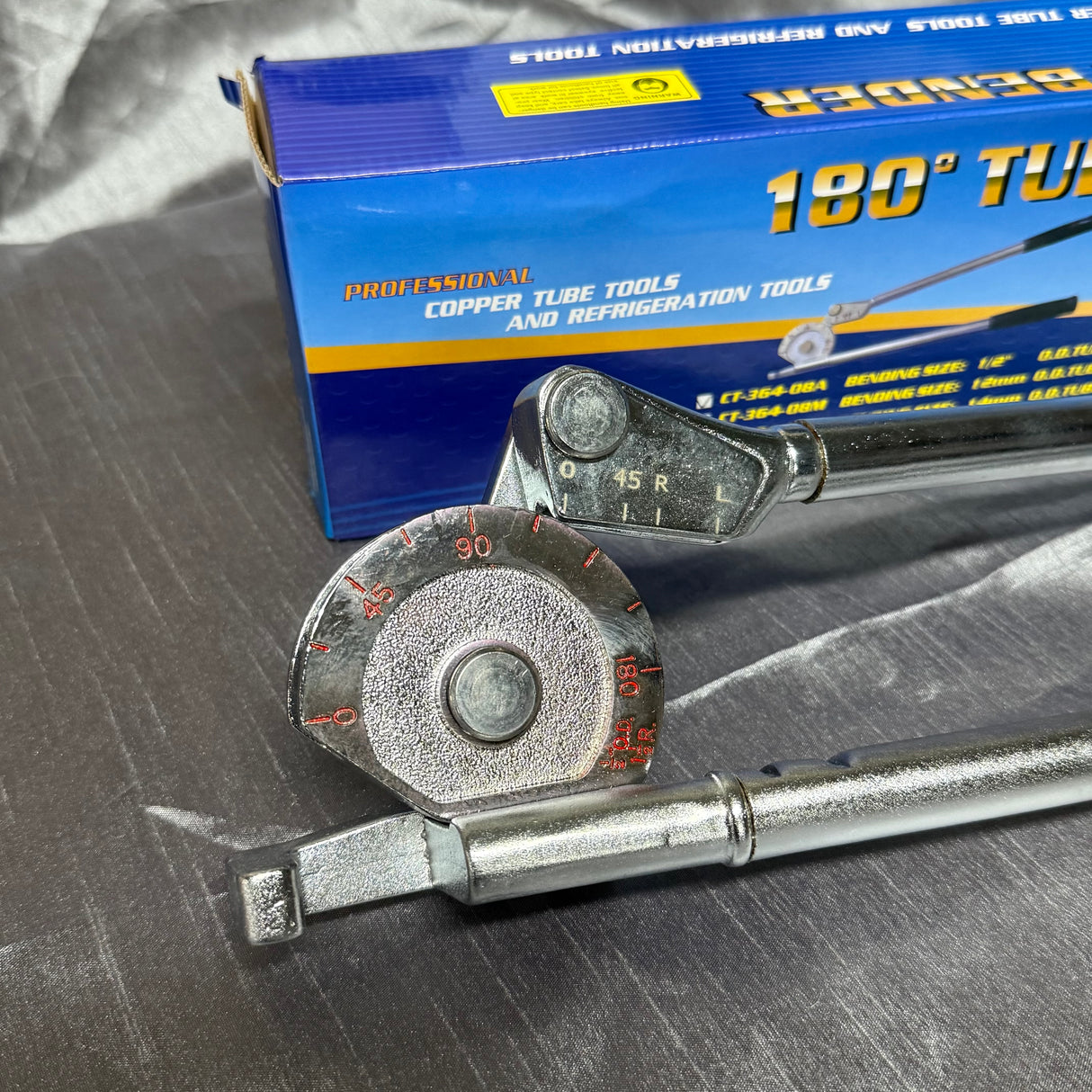 12.7mm 1/2" Tube Bender Plumbing Refrigeration Copper Aluminum Pipe Bending Tool