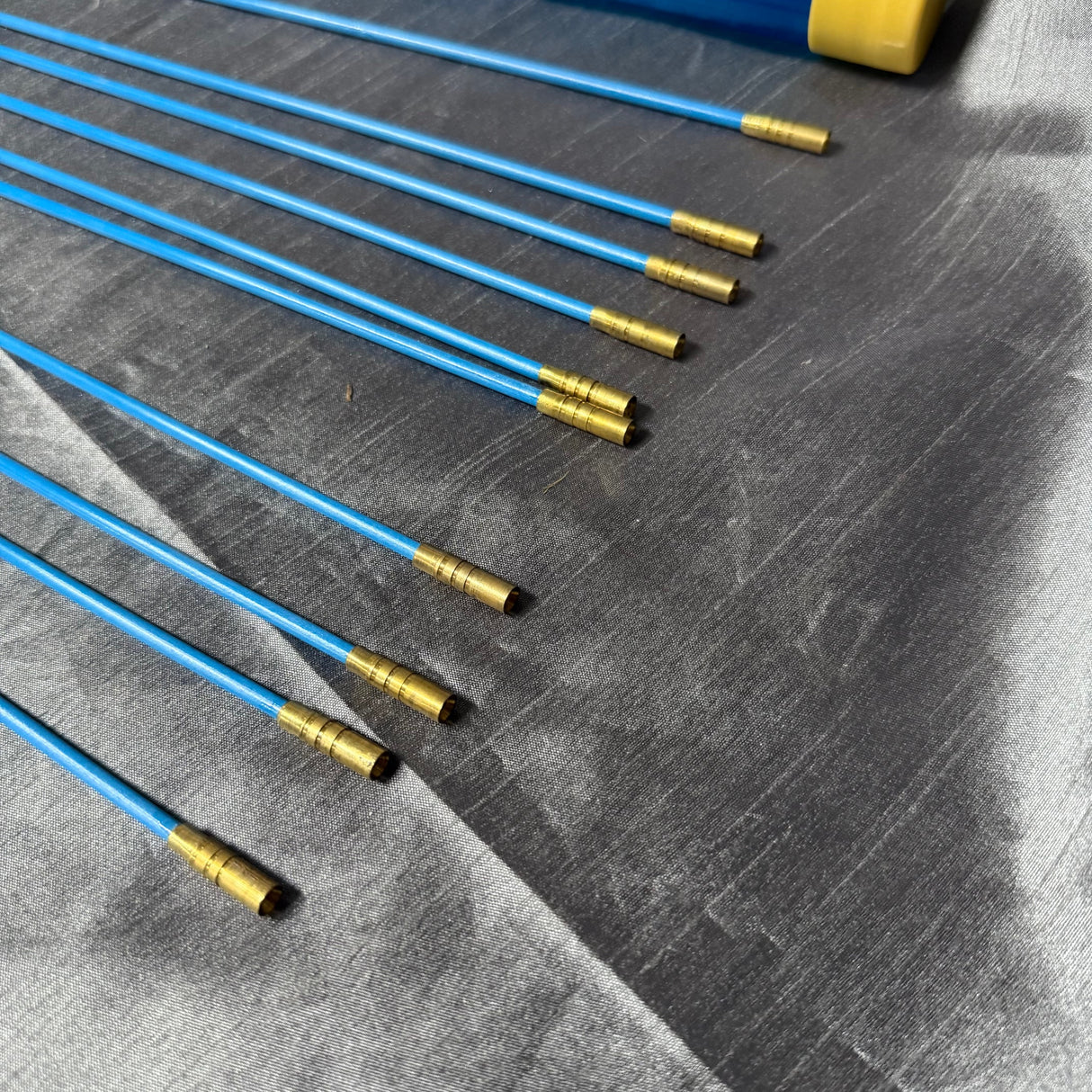 4mm Fiberglass Cable Snake Rods – 1000mm Continuous Wire Puller Fish Tape, 10 pcs/package