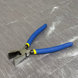 Glass Breaking Pliers with Flat Nozzle Glass Plier for Mosaic Tile Stained 200mm