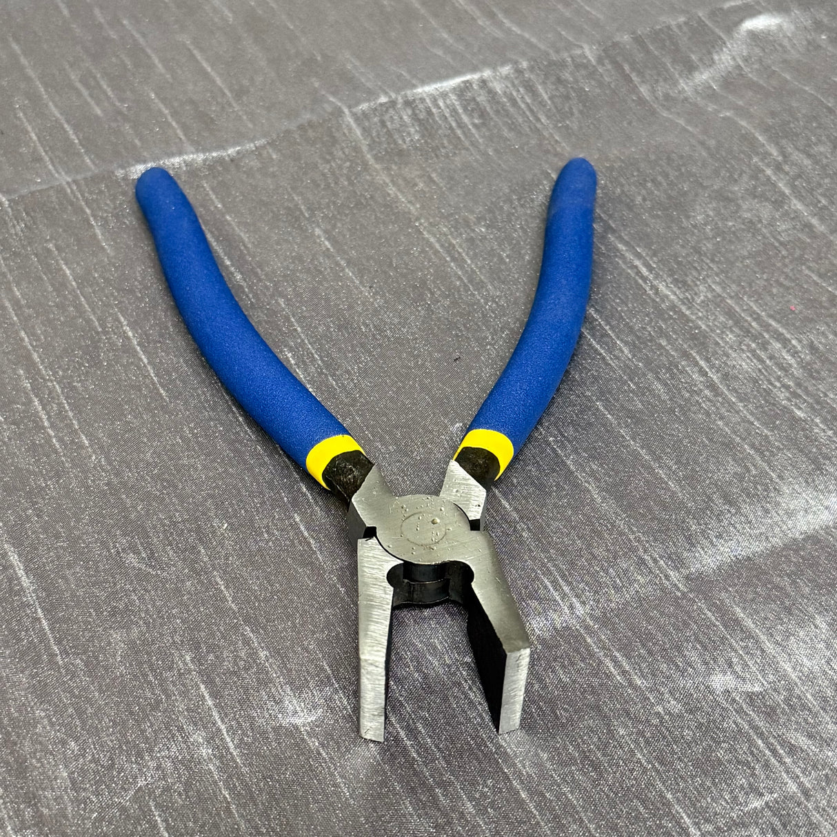 Glass Breaking Pliers with Flat Nozzle Glass Plier for Mosaic Tile Stained 200mm