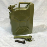 10L Green Jerry Can – Portable Liquid Storage Container