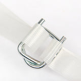 25mm Width Metal Clips for Heavy Duty Soft PE Strap Width  for Cargo Strapping Logistics Transport Packing Warehouse Packaging (Pack of 200)