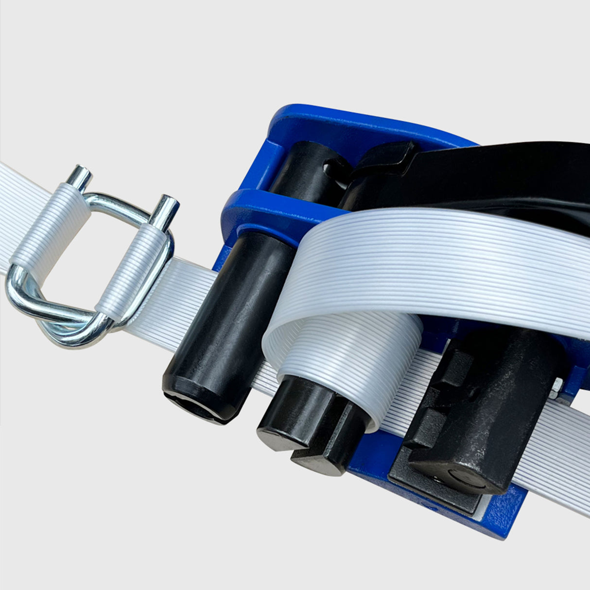 200x Metal Clips for Heavy Duty Soft PE Strap Width 19mm for Cargo Strapping Logistics Transport Packing Warehouse Packaging