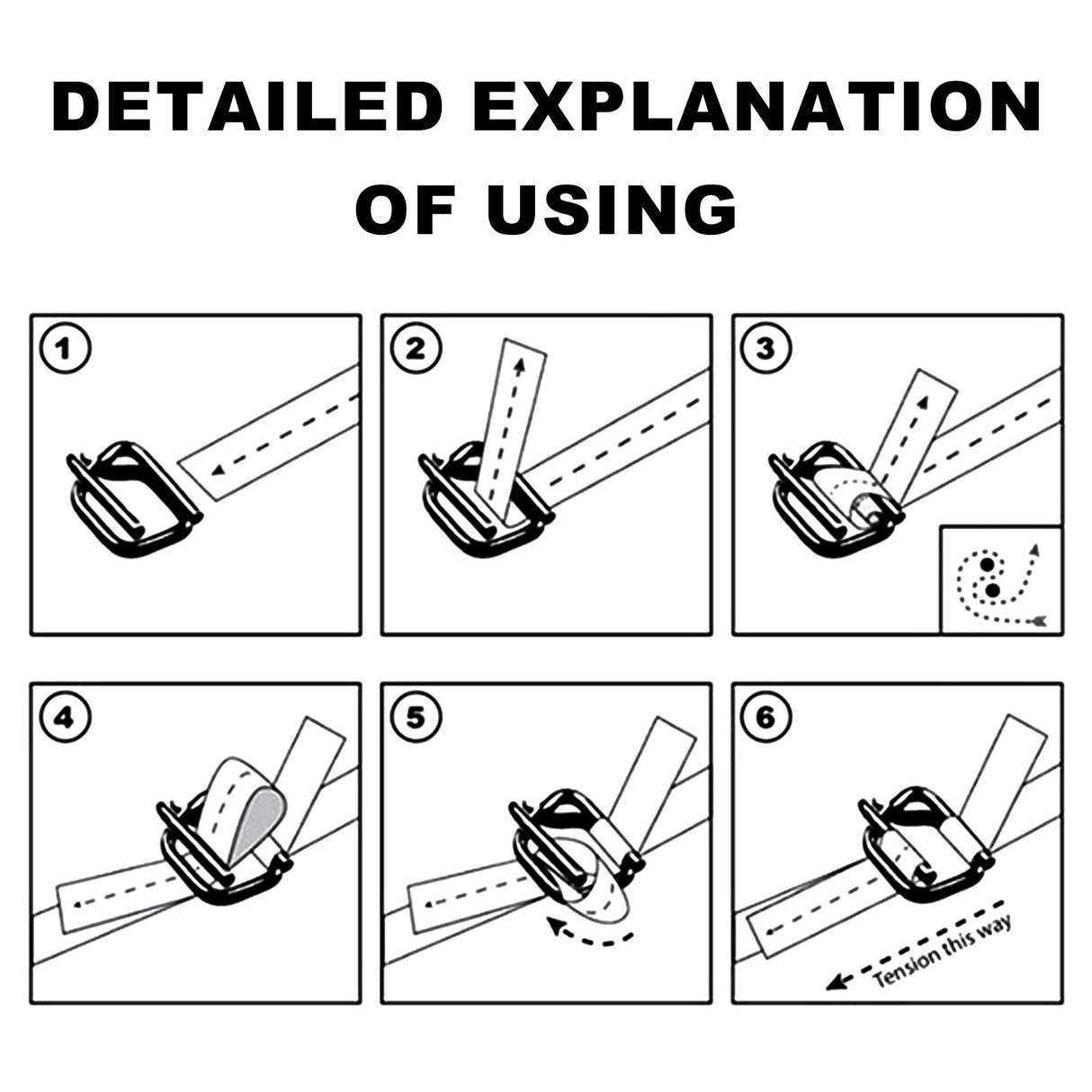 PE Strapping Belt, Pack of 2, 32mm x 250m/Roll, 2500 KG Tension Cargo Strapping Packaging