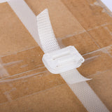 Plastic Buckles for Polypropylene (PP) Strapping, Pack of 100 Plastic Buckles for Package