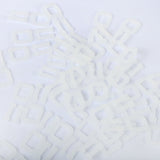 Plastic Buckles for Polypropylene (PP) Strapping, Pack of 100 Plastic Buckles for Package