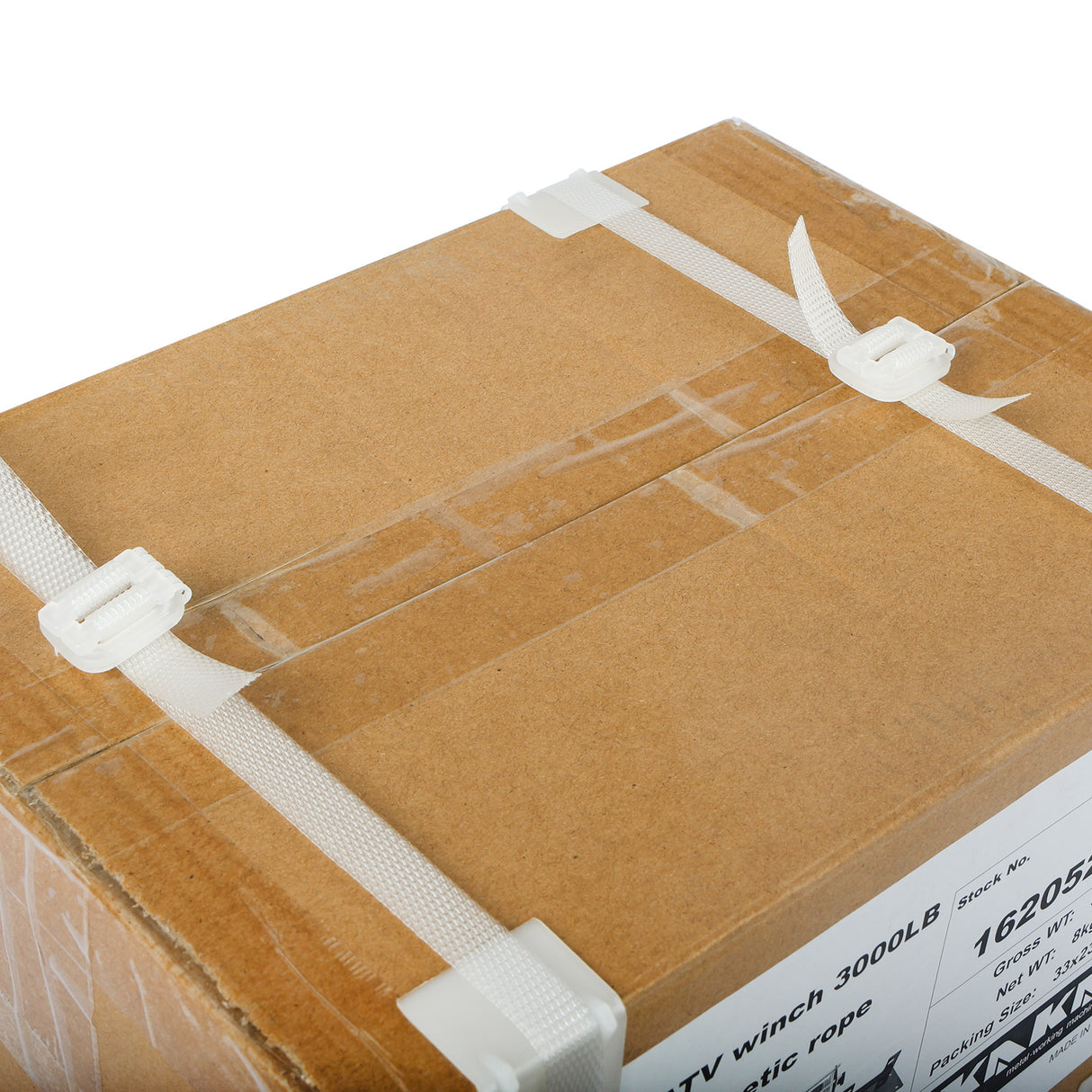 Plastic Buckles for Polypropylene (PP) Strapping, Pack of 100 Plastic Buckles for Package