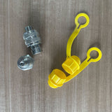 Hydraulic Quick Coupler Set, ZG 3/8", 19TPI, 700 Bar, Drip-Free Hydraulic Quick Coupling