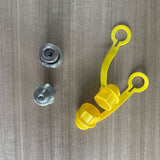 Hydraulic Quick Coupler Set, ZG 3/8", 19TPI, 700 Bar, Drip-Free Hydraulic Quick Coupling