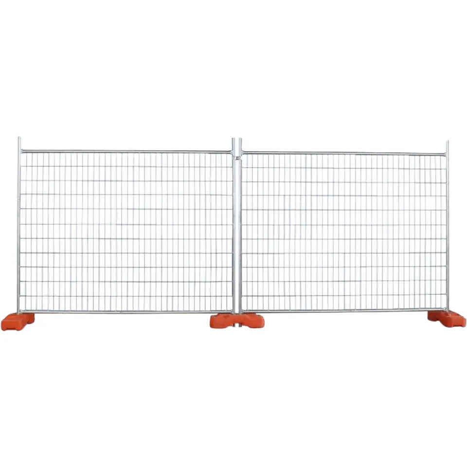 Kang Fencing 240 x 210cm Galvanised Steel Temp Fence Panels, 3mm Wire Dia.