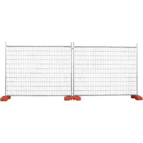 Kang Fencing 240 x 210cm Galvanised Steel Temp Fence Panels, 3mm Wire Dia.